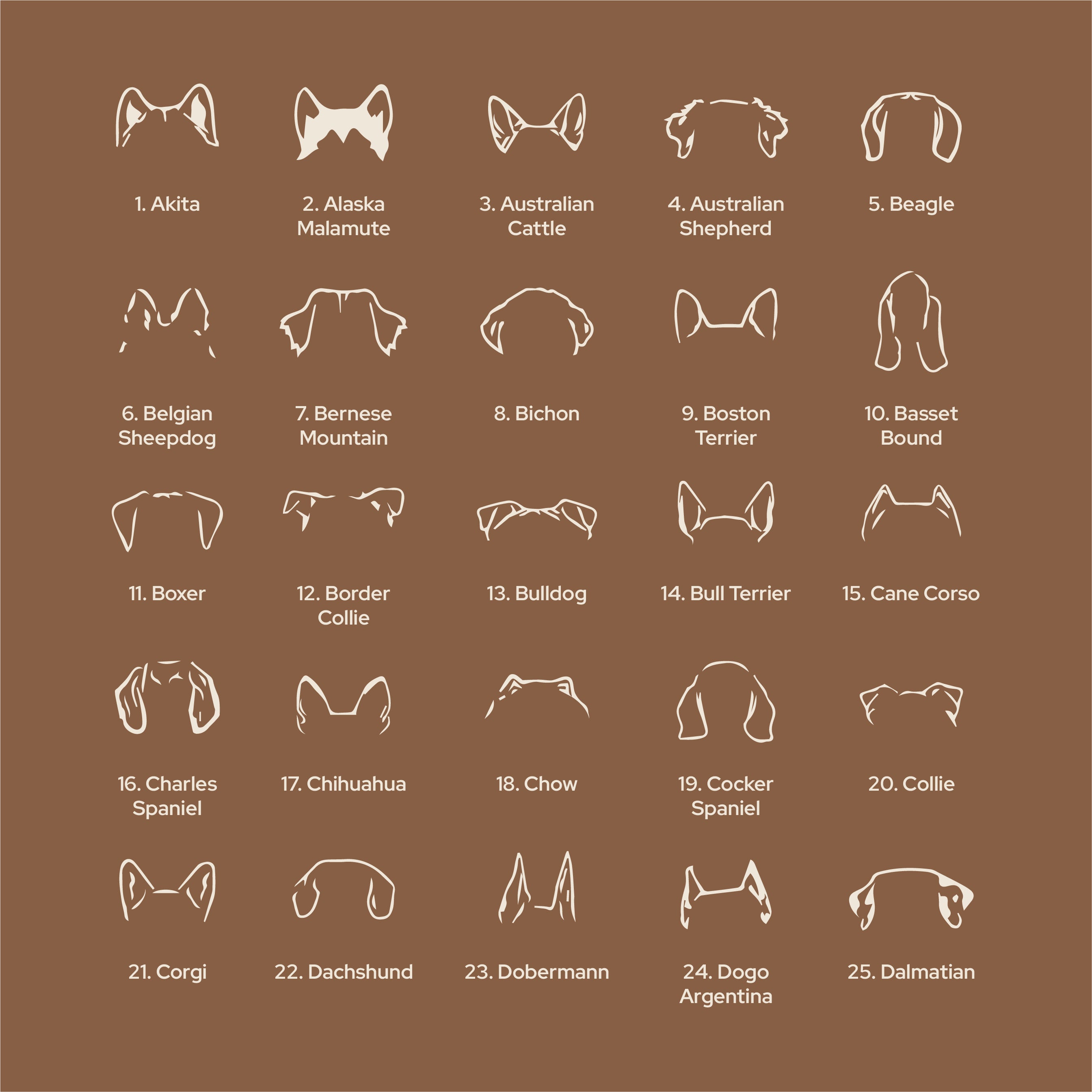 Identificadores de Copos (Animais)